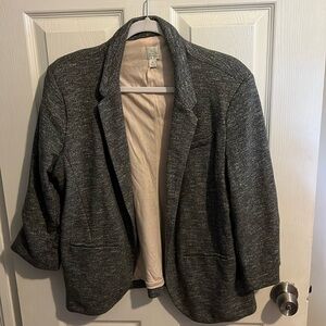 Lauren Conrad grey cotton blazer size 16
